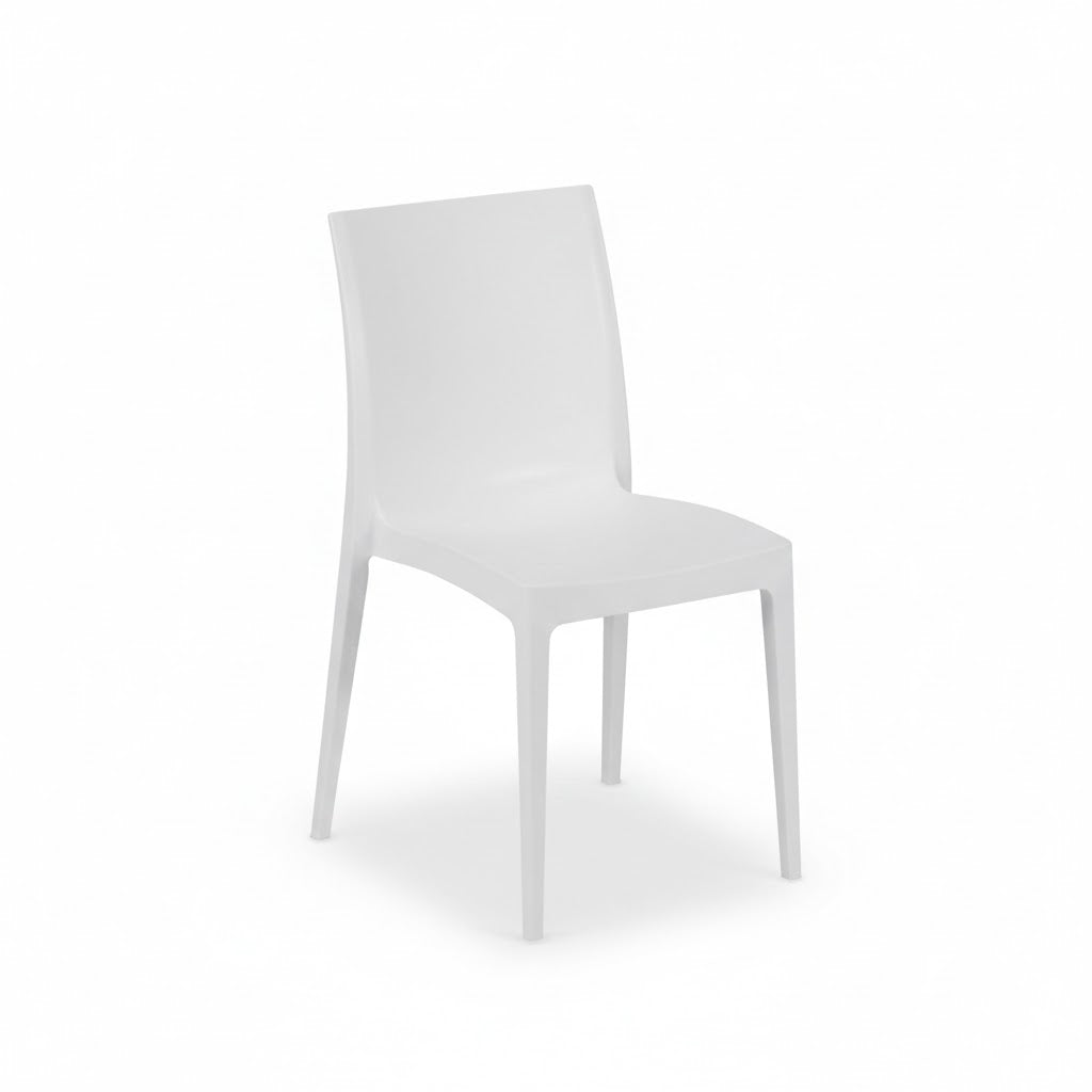 SEDIA IMPILABILE 'MADAM' Col. Bianco - PRO GARDEN