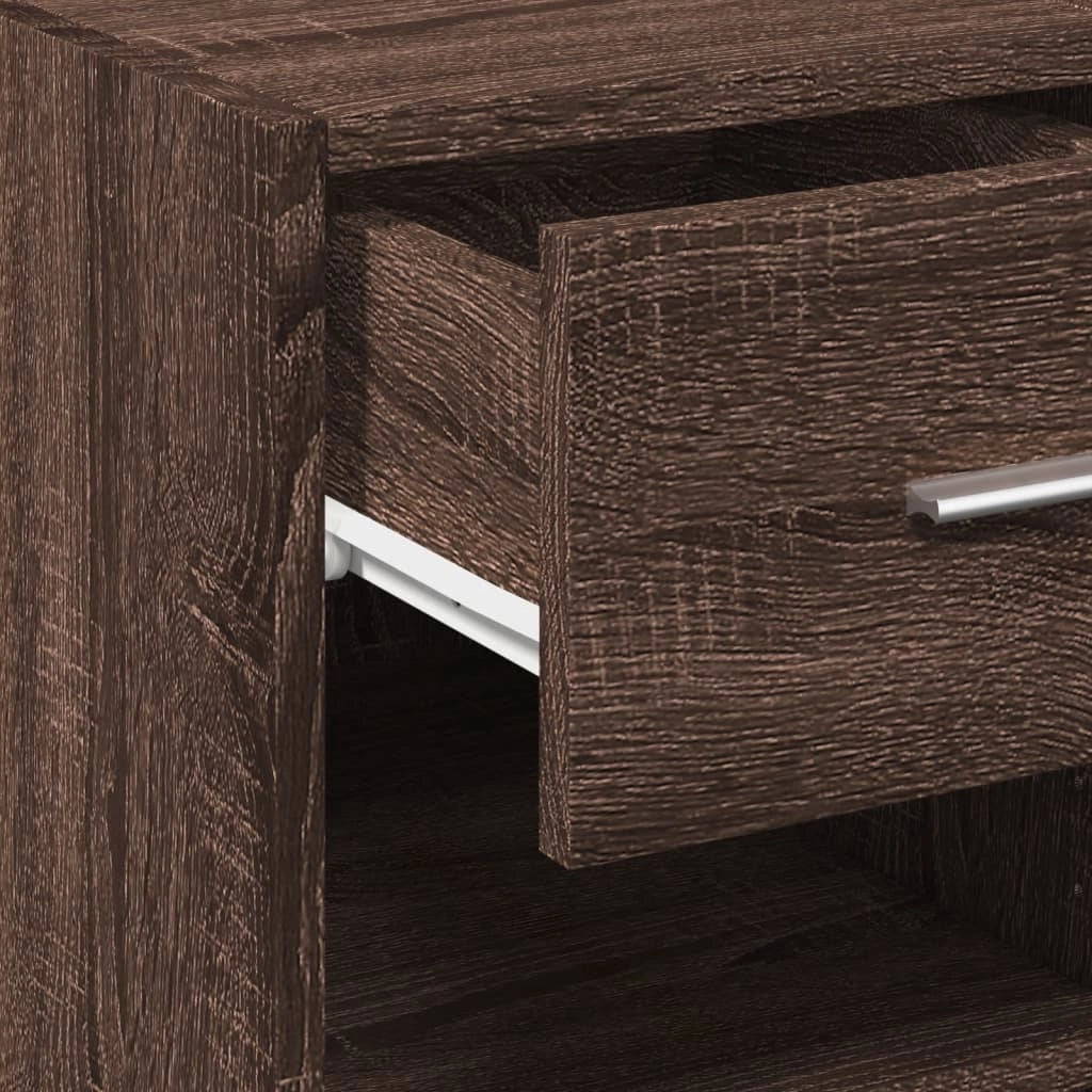 Buffet credenza cassettiera armadio mobile contenitore organizer per cucina soggiorno salotto 40 x 42,5 x 93 cm legno ingegnerizzato marrone 02_0031258