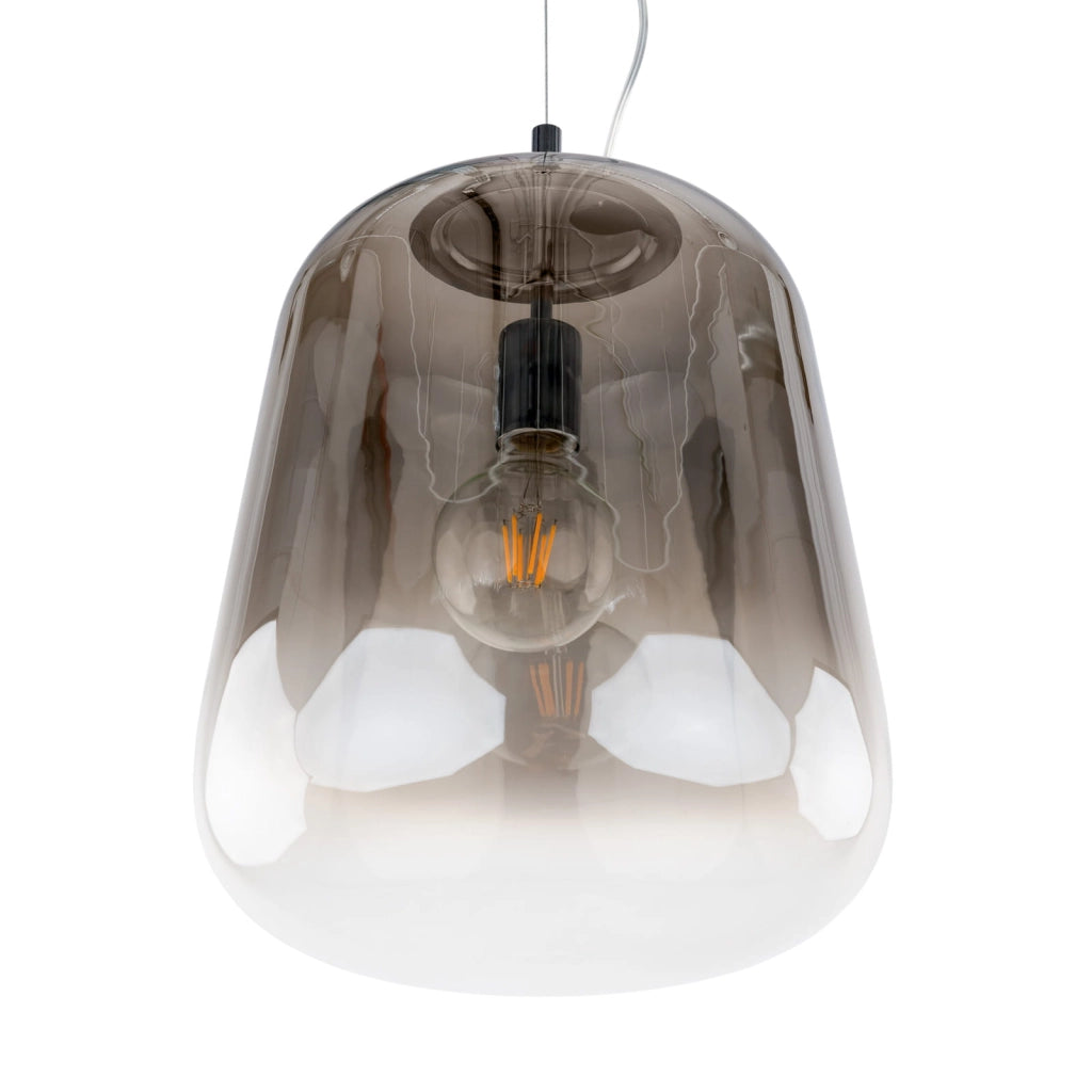 Lampada a sospensione Italux Lanila MD-1712-4 fumé Ø33