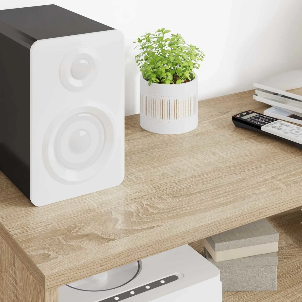 Mobile TV-Credenza per TV Rovere Sonoma 100 x 35 x 40 cm Legno multistrato