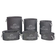 Set di 2 confezioni 6 Pz Portatutto Storage Limited Edition Grigio Scuro