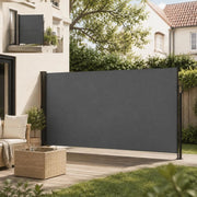 Extendable Side Awning, Anthracite, 140x600 Cm