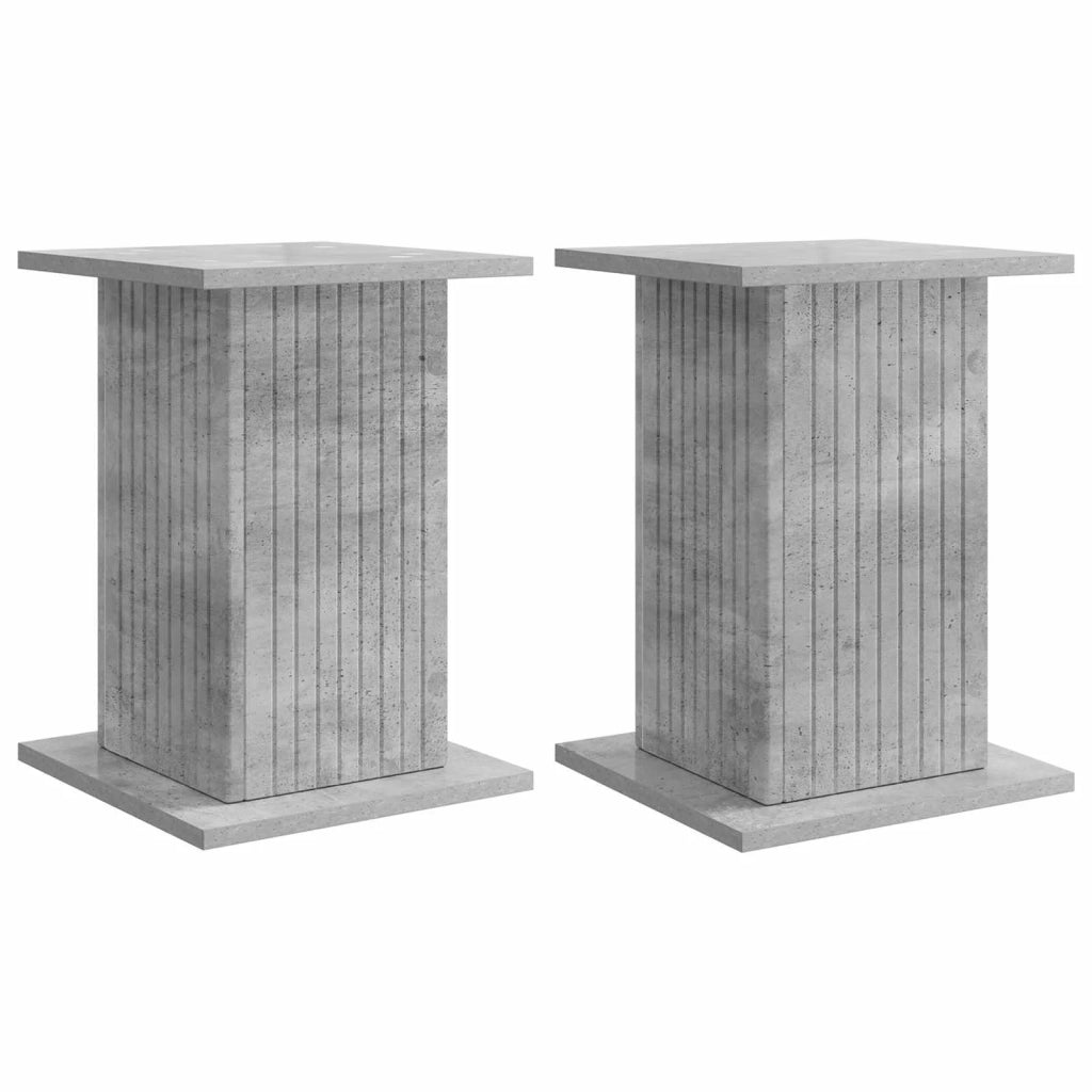 Supporto per piante 2 pcs Grigio Cemento 30,5 x 30 x 43 cm