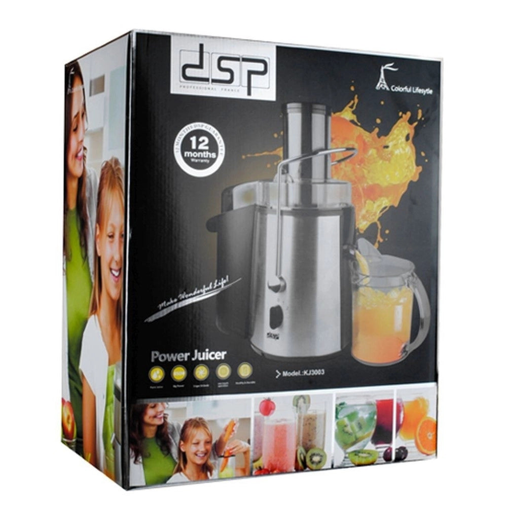 Trade Shop - Estrattore Di Succhi Frutta Spremiagrumi Centrifuga 2 Lt Power Juicer 850 Watt -