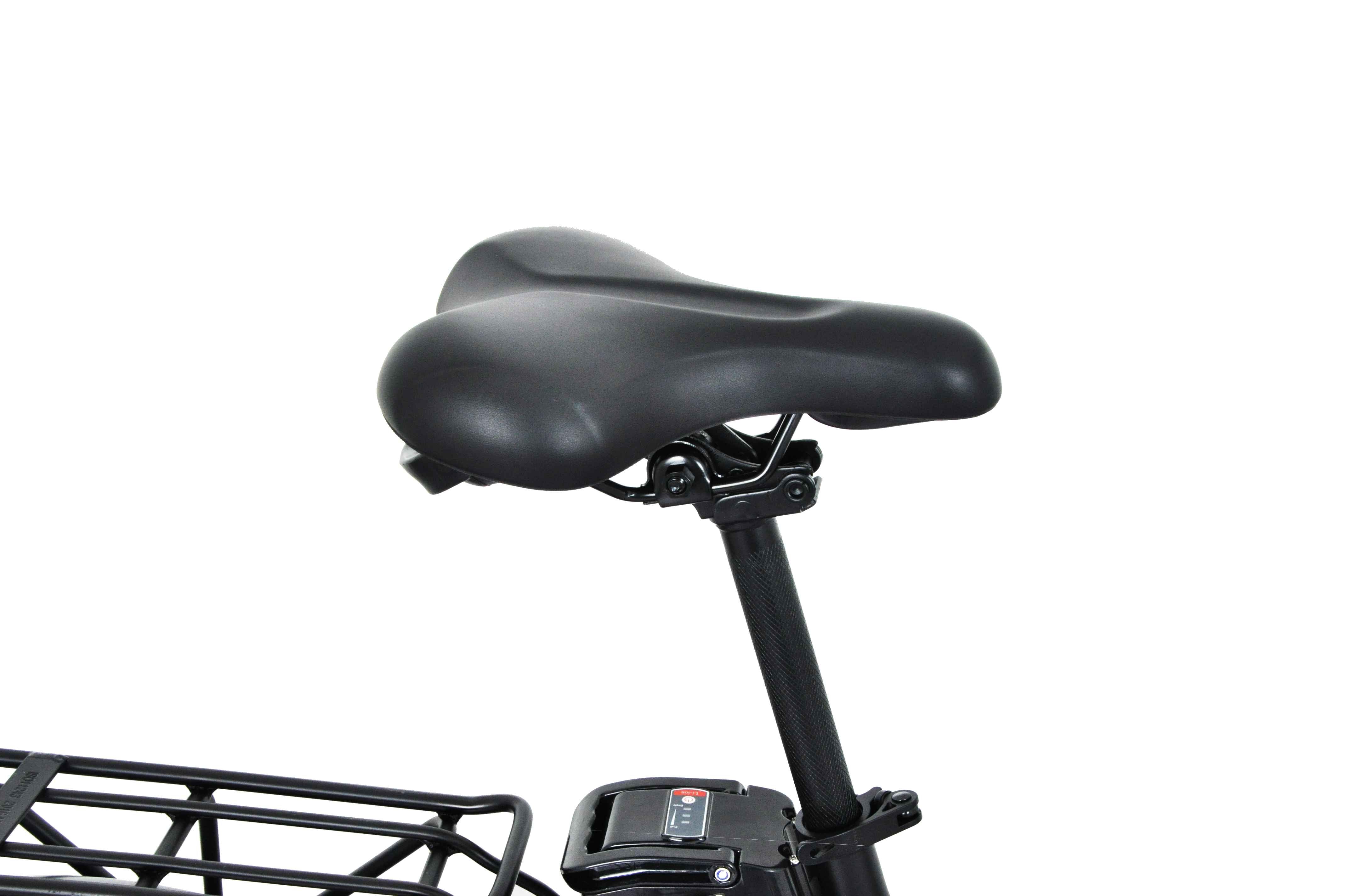 Fat pieghevole 20" alluminio forcella ammortizzata  12.5 ah LCD Nera