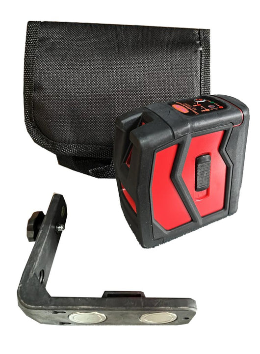 LIVELLO LASER 2 LINEE CARDINALE  Colore rosso, portata fino a 15 mt - CARDINALE