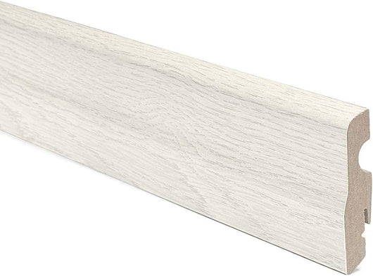 BATTISCOPA PER LAMINATO 'ECO' Colore Rovere grigio - 2 metrilineari