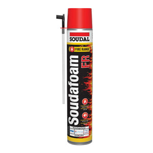 SCHIUMA POLIURETANICA ANTIFUOCO SOUDAL 750 ml - Manuale - SOUDAL