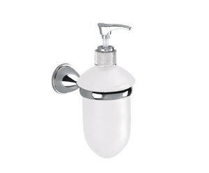 PORTASAPONE CON EROGATORE 'GENZIANA' Cromato - GEDY