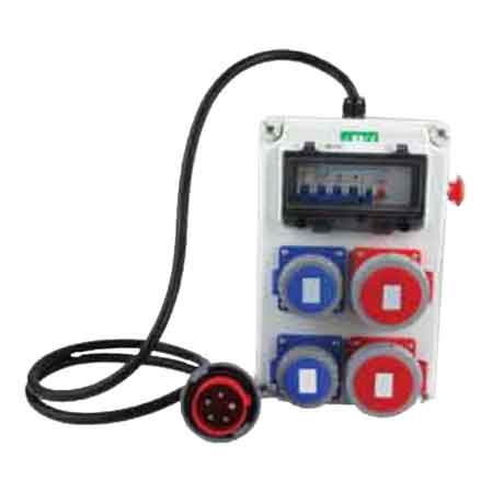 QUADRO DI DISTRIBUZIONE 220V/380V CON PULSANTE DI EMERGENZA IDEAL STAR cm 330X220X150 - IDEAL STAR