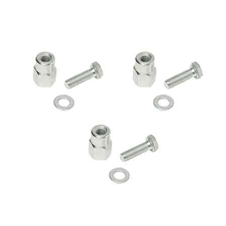 NOTTOLINI ZINCATI PER CREMAGLIERA 'JA147' FAAC Confezione 3 pezzi - FAAC