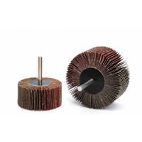 RUOTA LAMELLARE CON GAMBO Ø 80x30 mm - grana 80 - MOLITAL