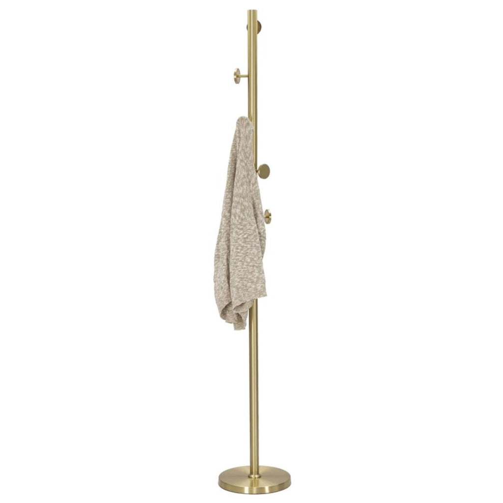 Appendiabiti Glamy in ferro dorato – Ø 30 x H 185 cm