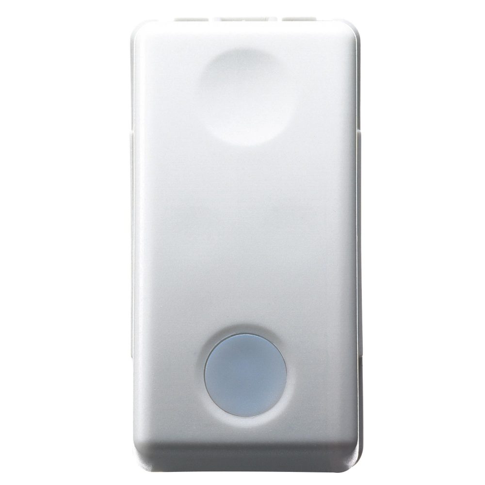 INTERRUTTORE UNIPOLARE ILLUMINABILE 'SYSTEM' 10Ax 250V - Bianco - GEWISS