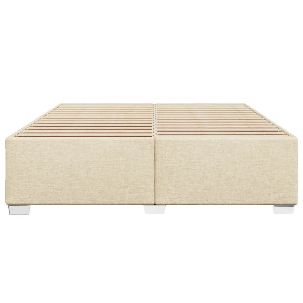 Giroletto senza Materasso Crema 180x200 cm in Tessuto 3284497