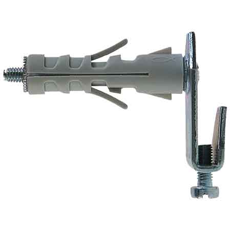 TASSELLO CON GANCIO PIATTO SB 12/10 - Ø 12x45 mm - 25 pezzi- FISCHER