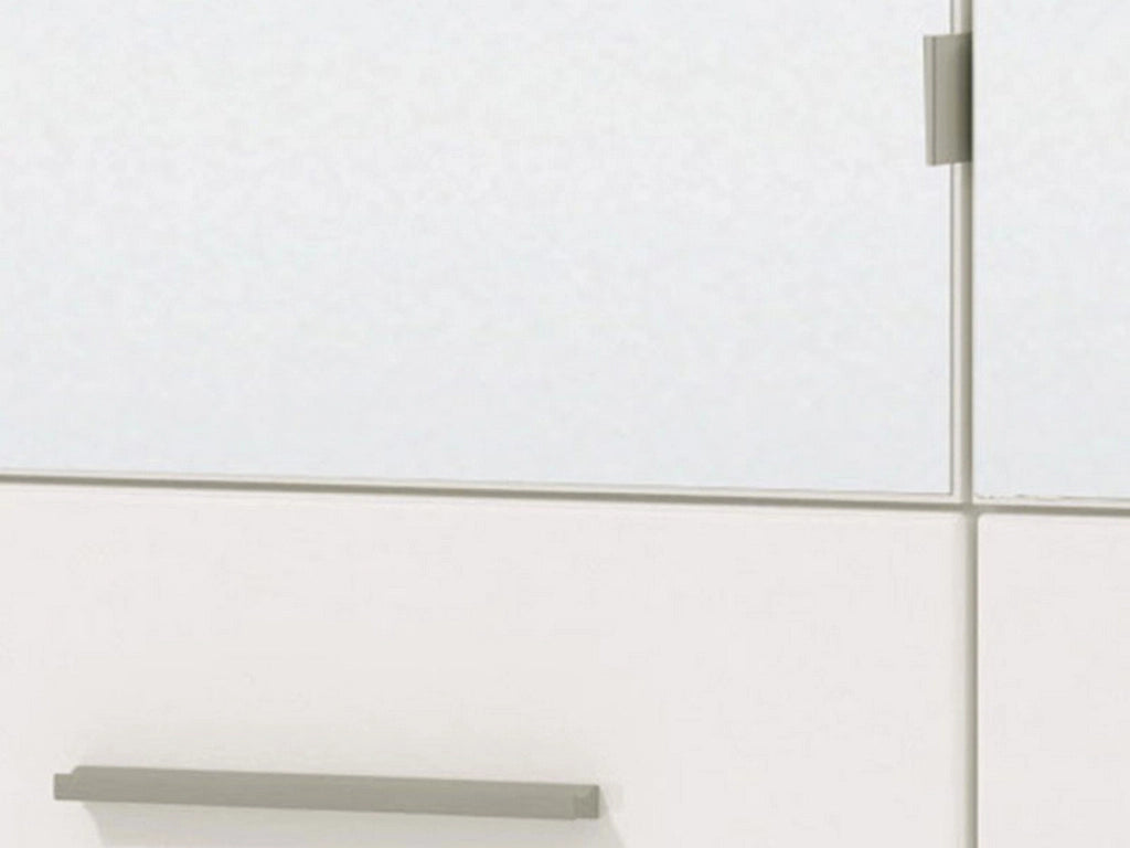 Mobile Portascarpe Trabia, Scarpiera 8 Ripiani, 89.5x37.5x199h cm Bianco