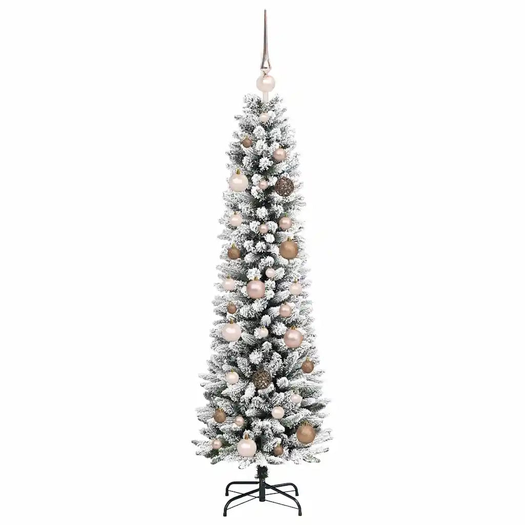 Albero di Natale | Decorazioni natalizie artificiale con 150 LED Bianco 150 cm