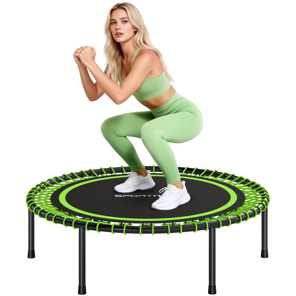 Tappeto Elastico Fitness ¨C Zephmum ¨C Verde e Nero ?114 cm