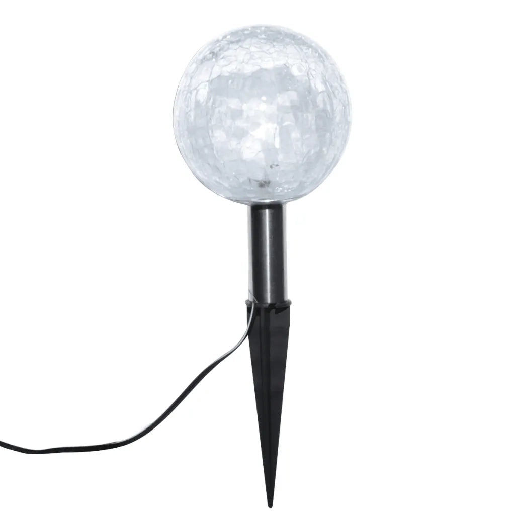 Lampade LED da Giardino 6 pz con Picchetti e Pannelli Solari CFW8479615