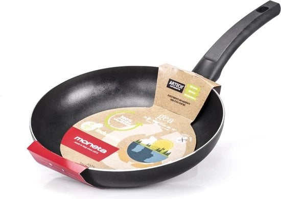Padella in alluminio 100% riciclato per ogni tipo di fuoco, inclusa induzione, 26 cm, Made in Italy