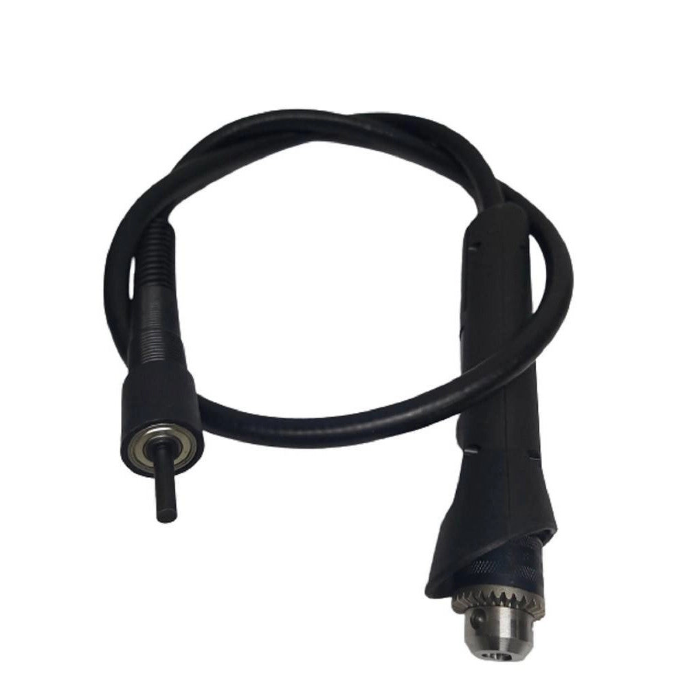 Trade Shop - Albero Prolunga Flessibile Per Trapano 130 Cm Con Mandrino A Cremagliera -