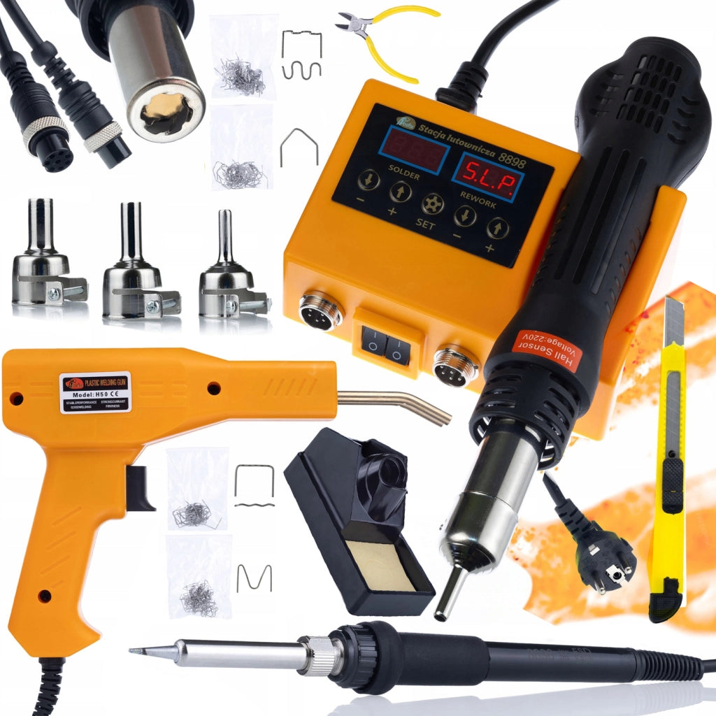 Stazione Saldante 2 in 1 Rosfix Orange Husky OH660 – Controllo Preciso Temperatura | 660W