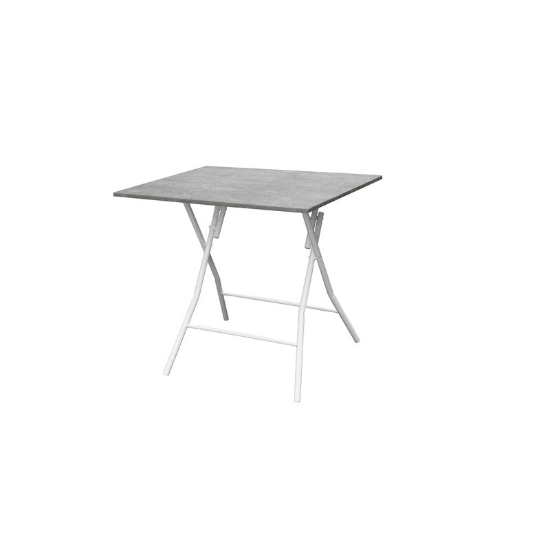 TAVOLO PIEGHEVOLE BINGO CM 60X80 CEMENTO- 1,0 pz