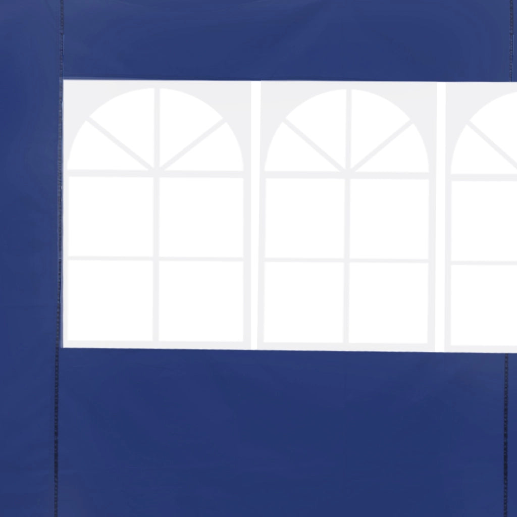 Pareti Laterali per Gazebo 3x3 m ¨C zephmum ¨C 300x200 cm, Blu, Oxford