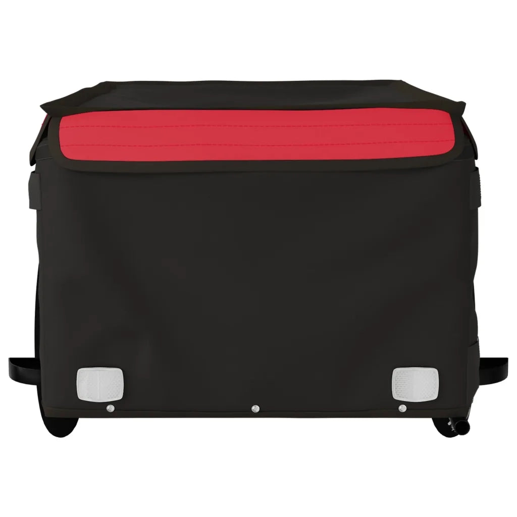 Rimorchio da Bici Nero e Rosso 45 kg in Ferro CFW3623062