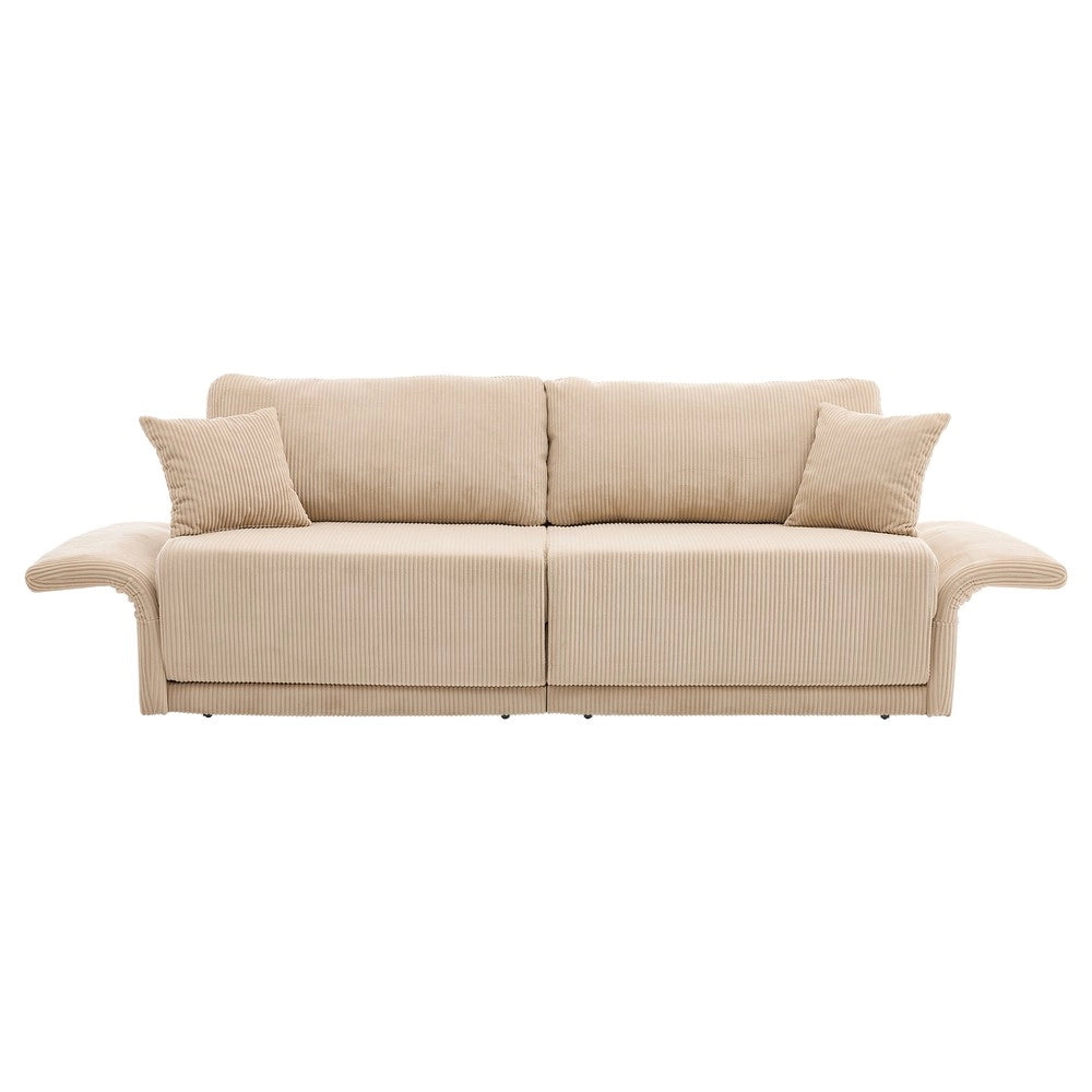 Divano letto ¨C Minimal ¨C tessuto grigio 140x200cm
