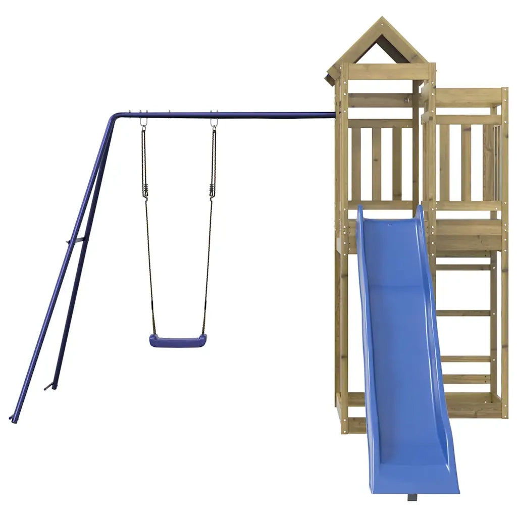 Set da Gioco da Esterno in Legno di Pino Impregnato 3279000
