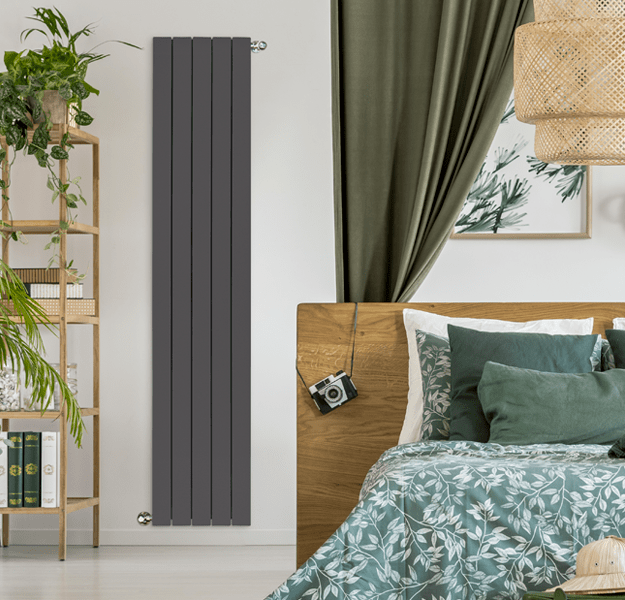 RADIATORE IN  ALLUMINIO GARDA S90 H 2000 5 Elementi Slate Grey FONDITAL