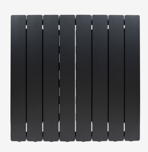 RADIATORE IN ALLUMINIO BLITZ SUPER B4  H800 8 Elementi Black coffee FONDITAL