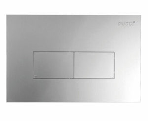 KIT ECO DOPPIO TASTO TELAIO + PLACCA CM.28  Sp.1,0 Cromata     PUCCI