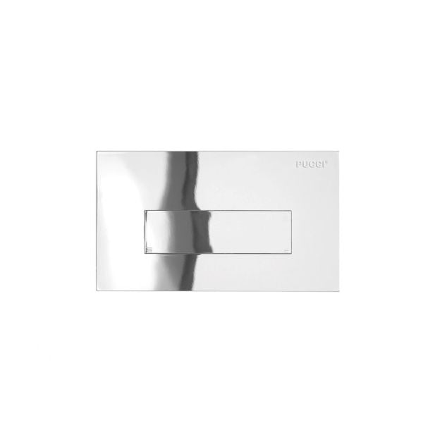 KIT SARA MONO TASTO TELAIO + PLACCA CM.28  Sp.1,0 Cromata     PUCCI