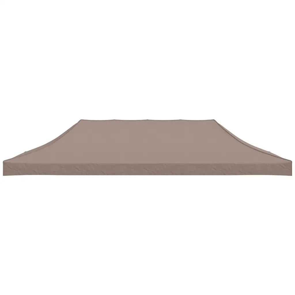 Tetto per Tendone per Feste 6x3 m Grigio Talpa 270 g/mÂ² cod mxl 64197