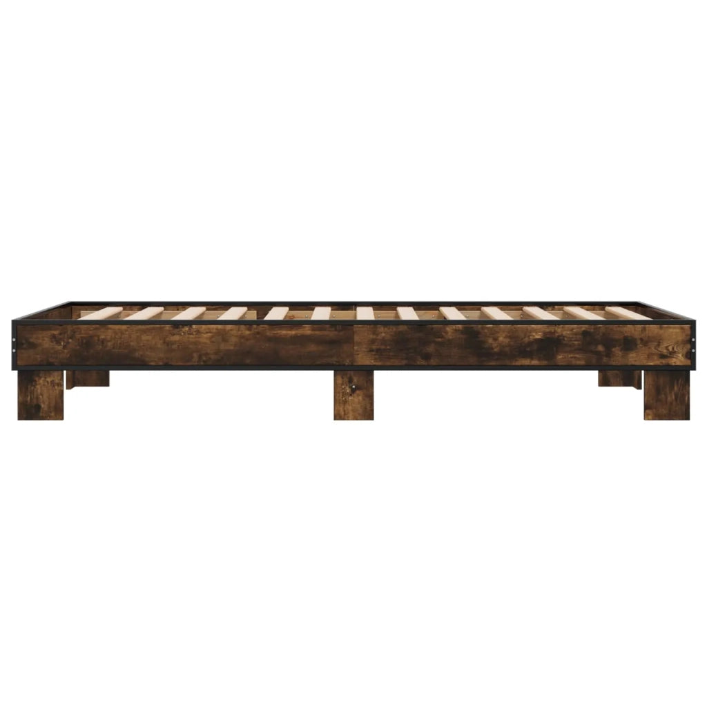 Struttura del letto Rovere Fumo 80 x 200 cm 8009128