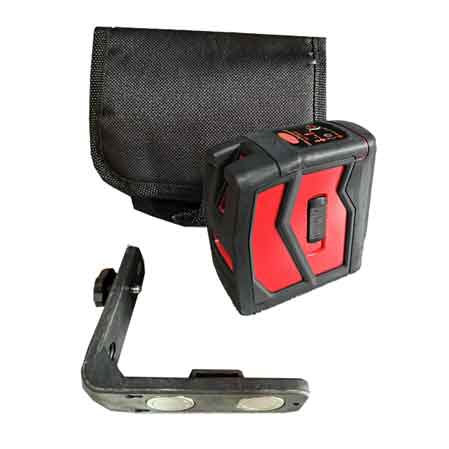 LIVELLO LASER IDEAL STAR 2 LINEE Col. verde, portata fino a 15mt - CARDINALE