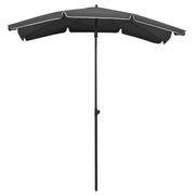 Ombrello | Parasolne da Giardino con Palo 200x130 cm Antracite