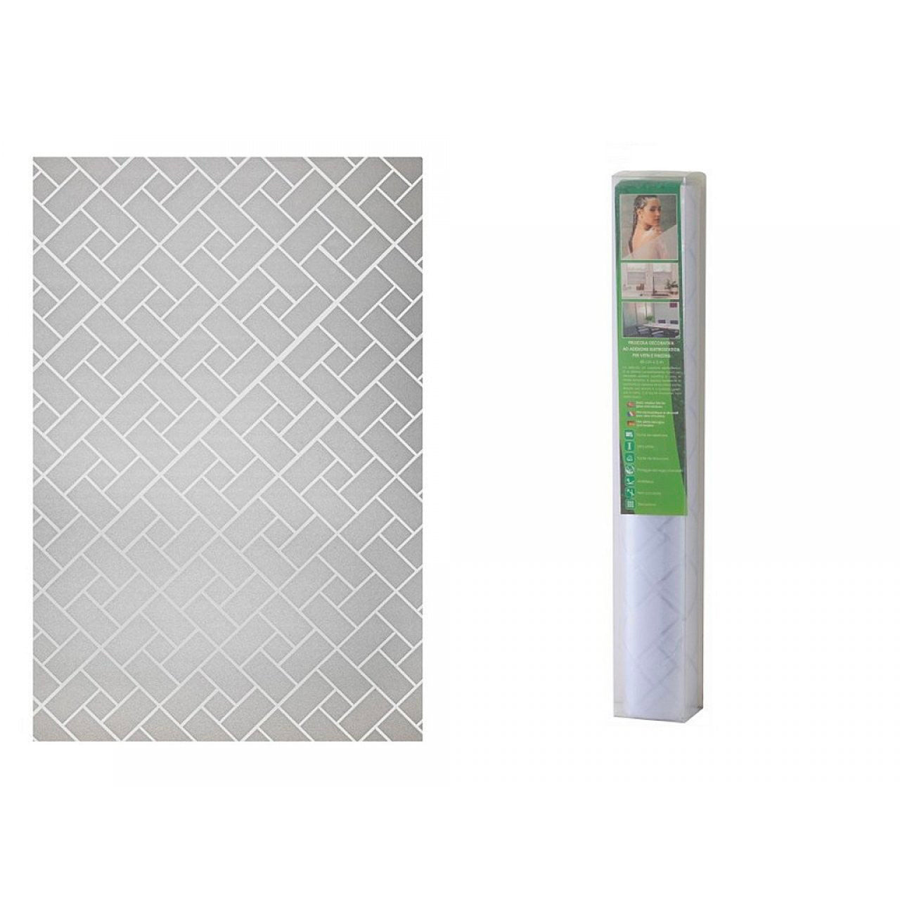 Pellicola per vetri doccia rettangoli