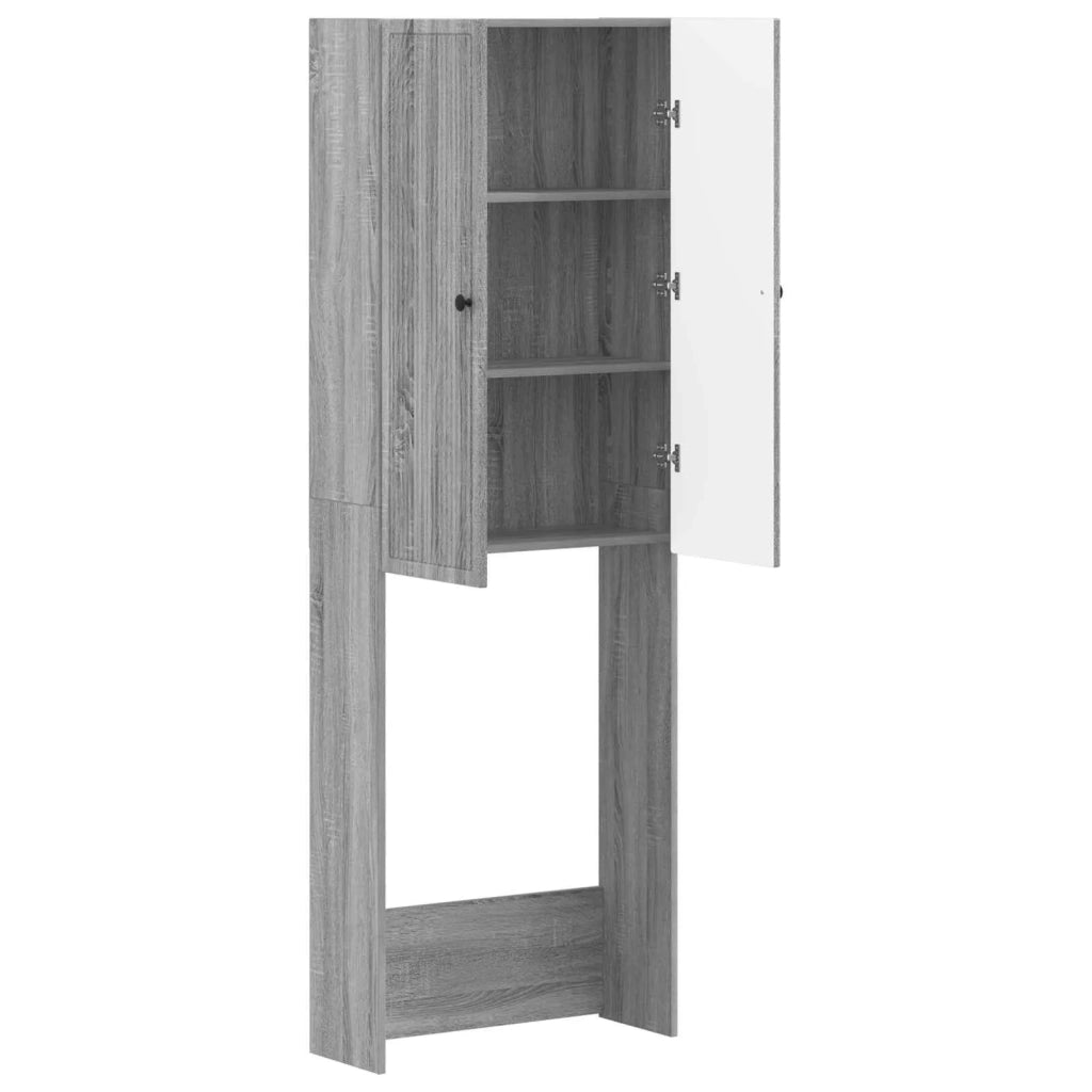 Mobile Bagno EDE Sonoma grigio 66 x 25,5 x 190 cm 896041