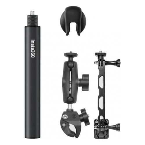 Supporto action cam insta360 935312 motorcycle bundle black