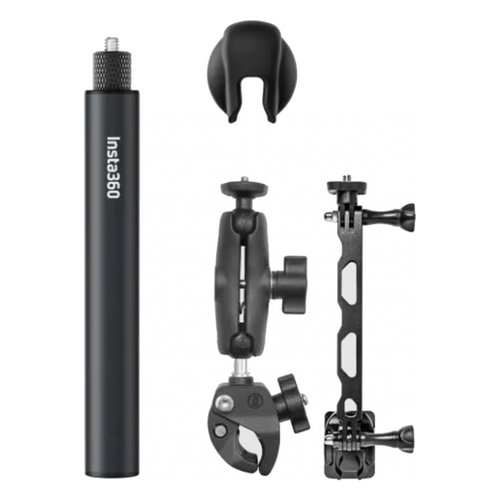 Supporto action cam insta360 935312 motorcycle bundle black