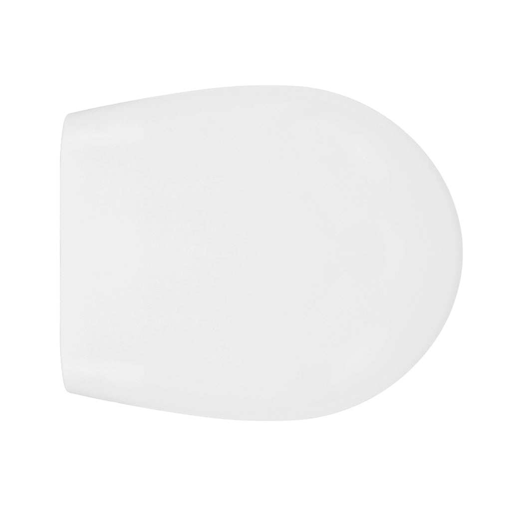 SEDILE WC IN TERMOINDURENTE PER GLOBO BOWL +55 FORMA 6- Bianco - Soft Close- CW- pezzi 1