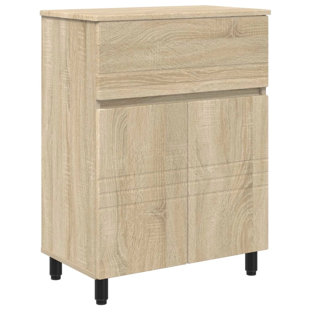Mobiletto da bagno Rovere Sonoma 60 x 35 x 80 cm