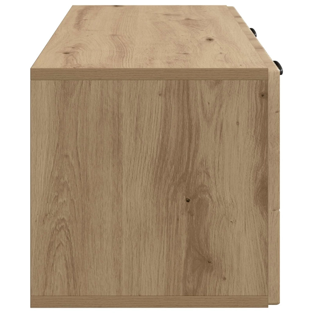 Mobile Porta TV da Muro Rovere Artigianale 78,5 x 31 x 30 cm 899064