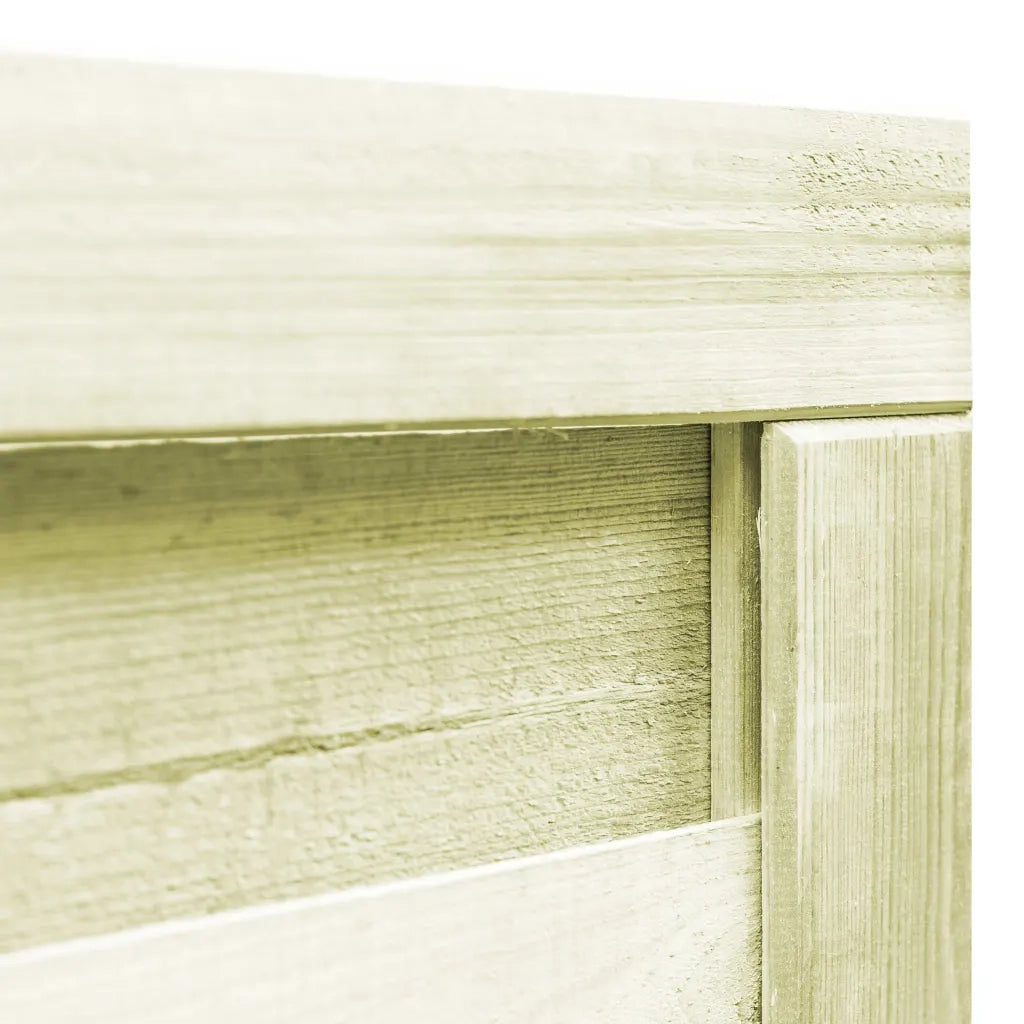 Cancello da Giardino in Legno Impregnato 100x125 cm Verde cod mxl 52738