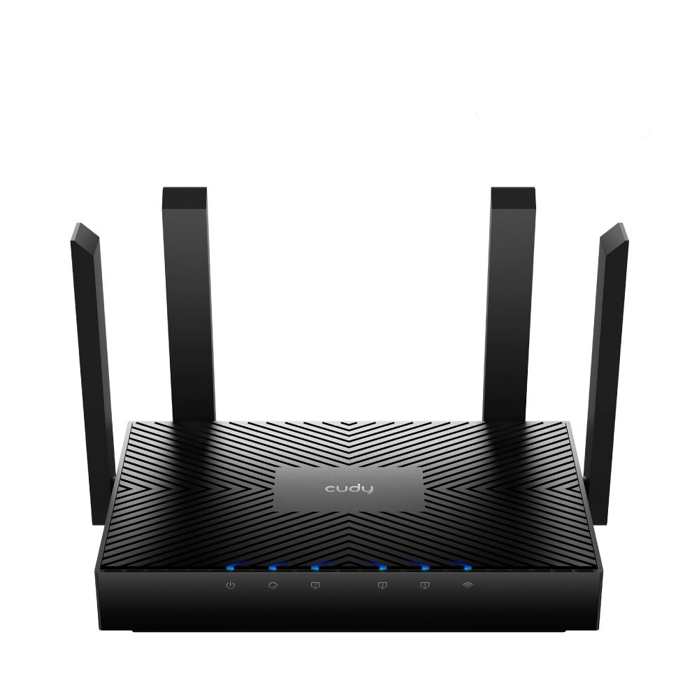 Router wifi6 ax1500 1201/300mbp 4pg igabit 5dbi fixed mesh router - WR3000