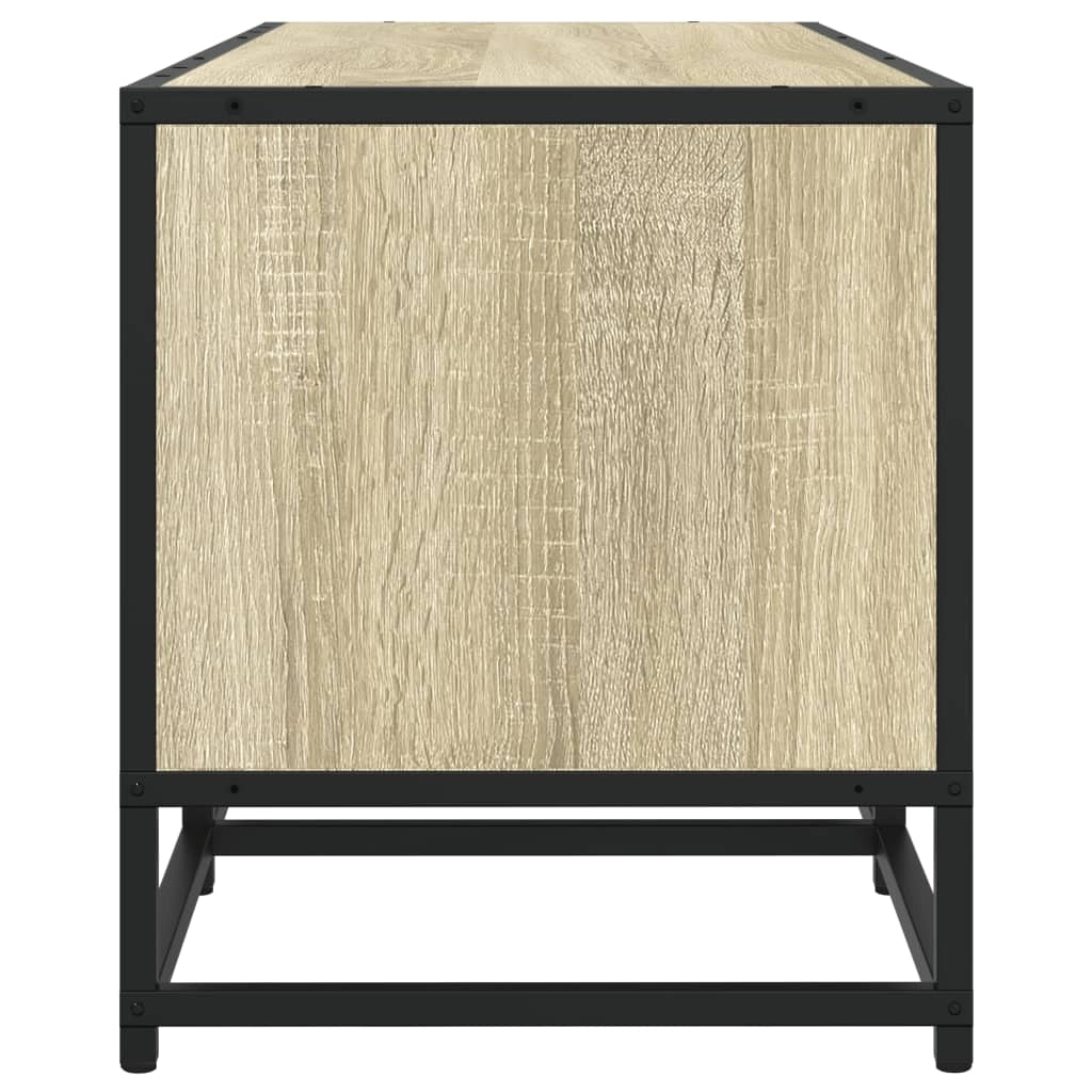 Mobile TV multimediale mensola TV credenza TV sala da pranzo soggiorno camera da letto rovere Sonoma 240 x 35 x 41 cm legno ingegnerizzato marrone 02_0027521